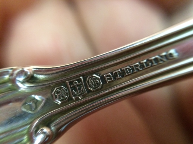 s Details about   Norfolk by Gorham Sterling Chocolate Spoon 4 1/2" 